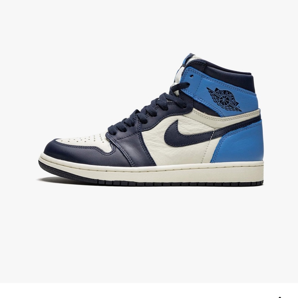 Air Jordan 1 Retro High OG "Obsidian UNC" (2019) size 7 Youth